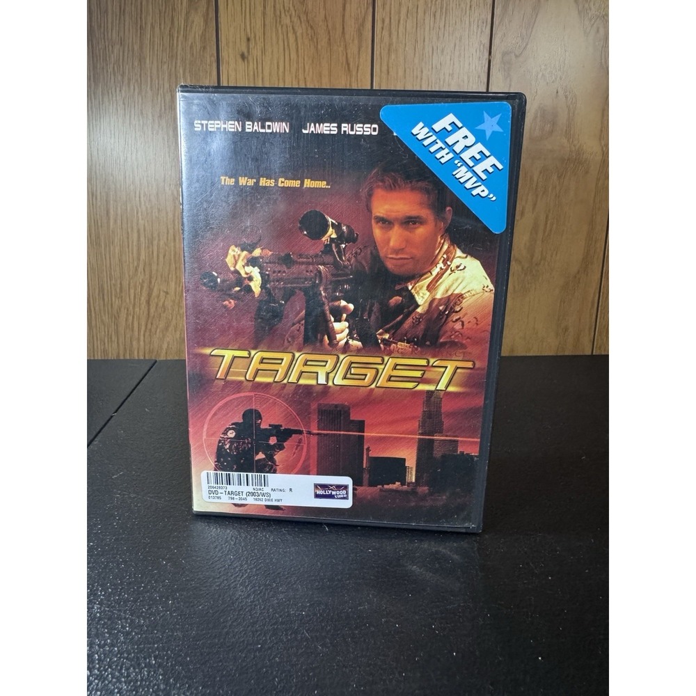 Target (DVD) Stephen Baldwin, James Russo, Action Thriller movie